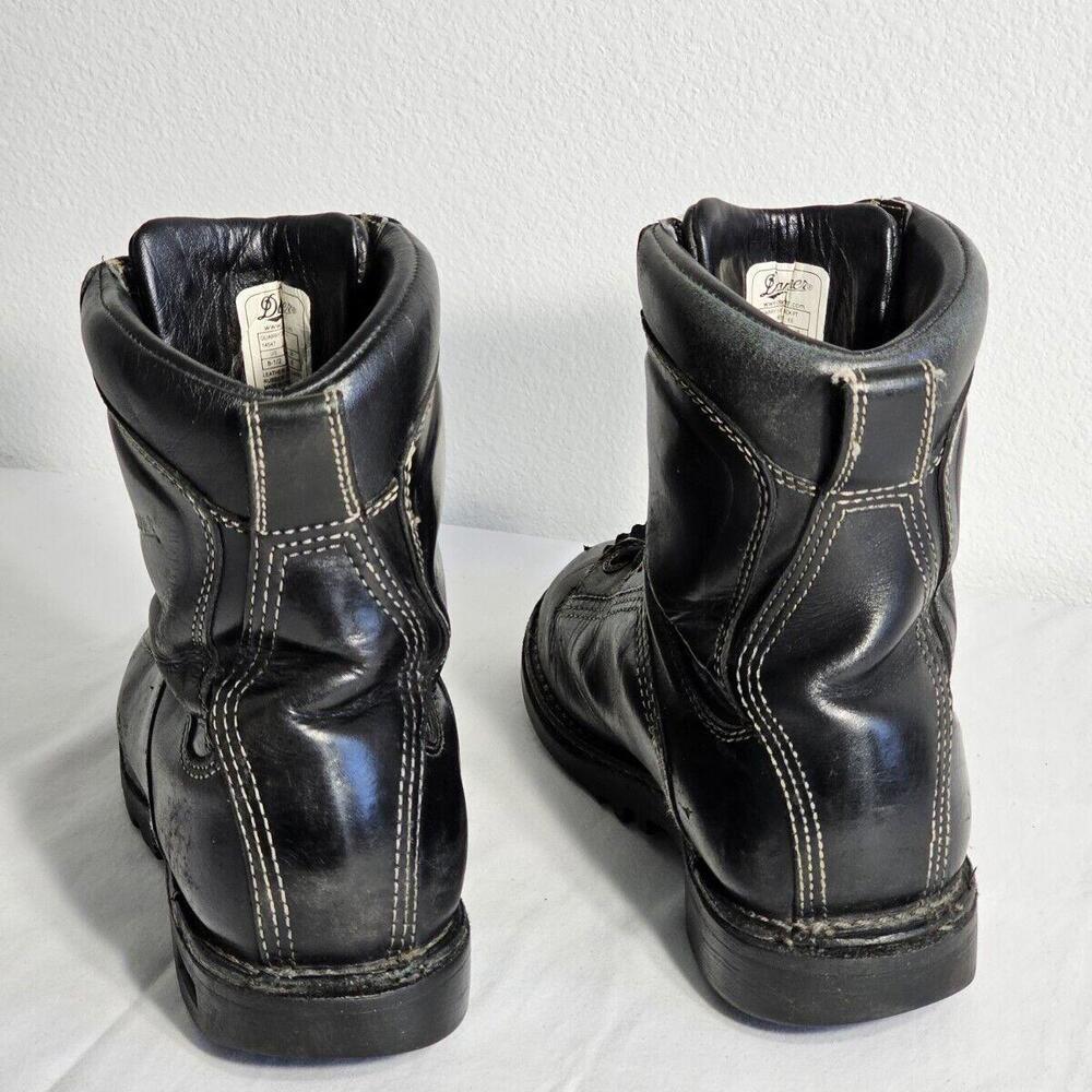 Danner 8" Quarry 3.0 Black PT Leather Combat Boots Men's Size EU 42 US 8.5 EE - Picture 4 of 12
